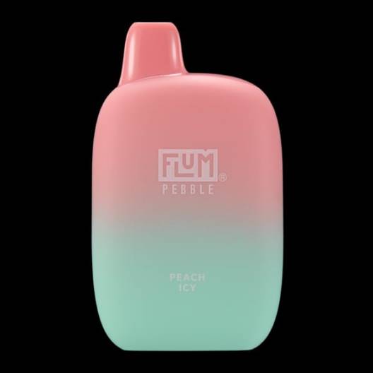 FLUM PEBBLES 6000 trekjes perzik ijskoud - Flum Pebble vape near me VT48U60