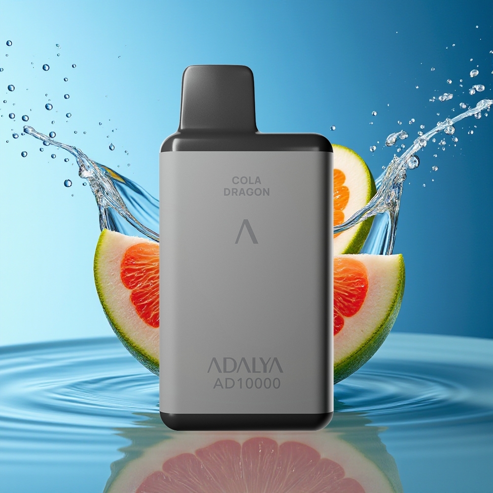 Adalya AD 10000 Puffs Blauw Ijs Space Gray USB-C 14ml 2%