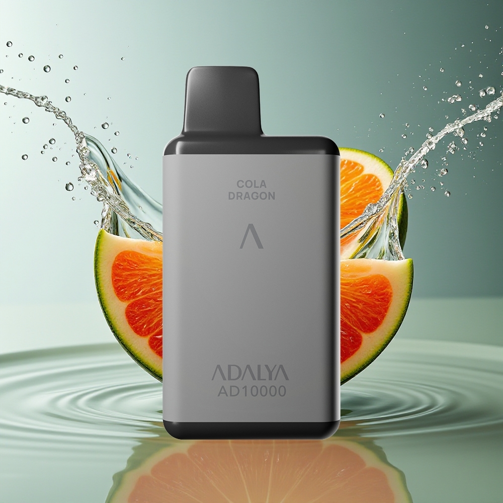 Adalya AD 10000 Puffs Cactus Spatten Ruimtegrijs USB-C 14ml 2%