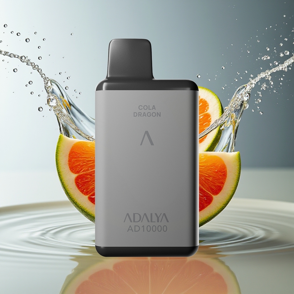 Adalya AD 10000 Puffs Ruimte Grijs Wegwerp Vape English Lord USB-C 14ml 2%