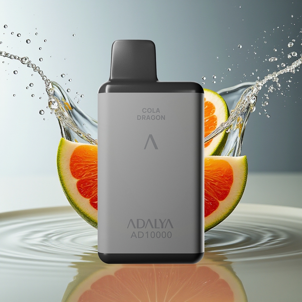 Adalya AD 10000 Puffs Spacegrijze Vape Lady Killer USB-C 14ml 2%