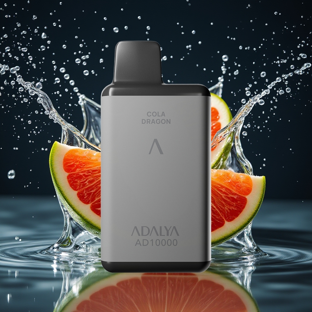 Adalya AD 10000 Puffs Wegwerp Vape Berlijnse Nacht Ruimtegrijs