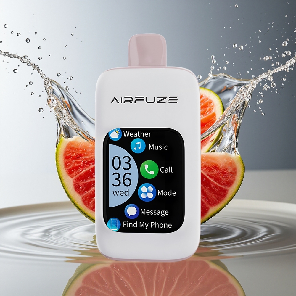 AirFuze Smart 30000 Puffs Bessenmix Touchscreen Type-C 900mAh