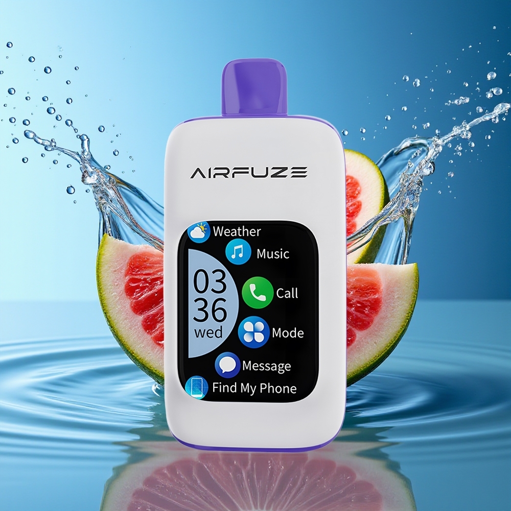 AirFuze Smart 30000 Puffs Blauwe Framboos Ijs Wegwerp Vape 5% 900mAh Type-C