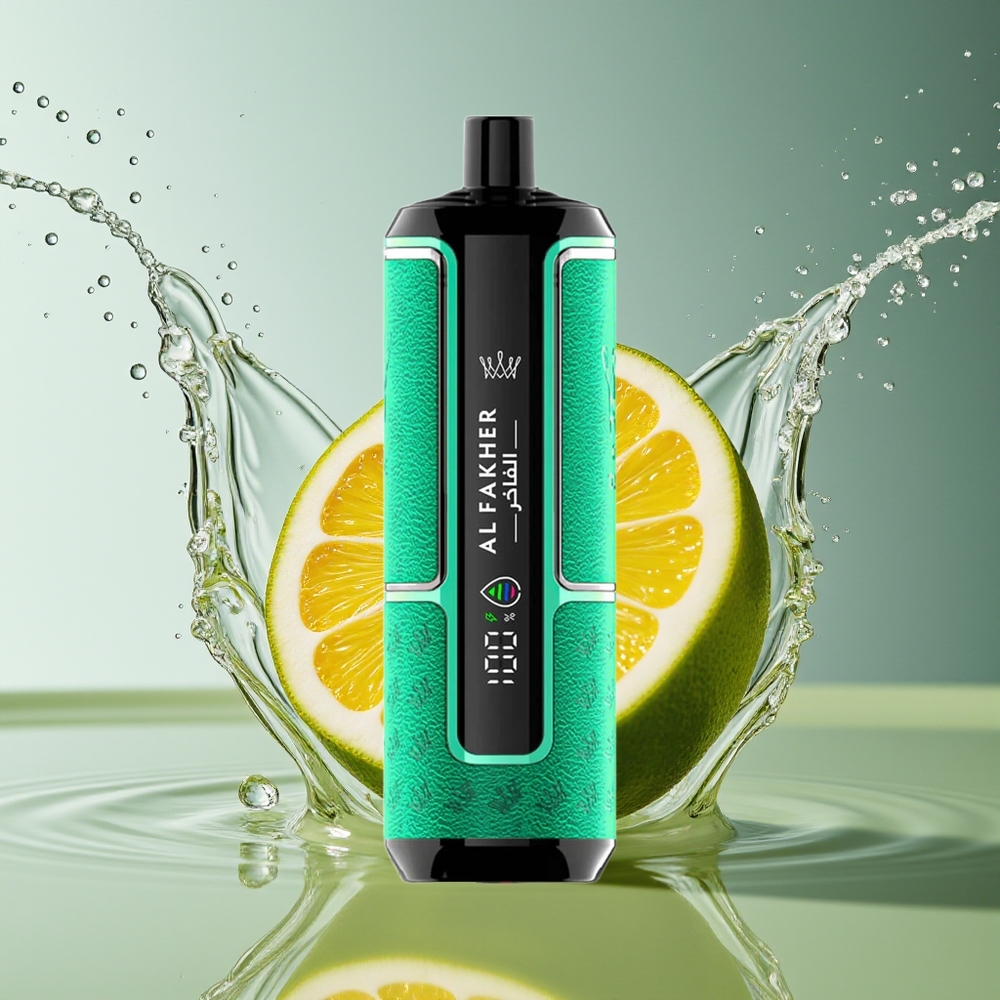Al Fakher Crown Bar 15K Hypermax Citroen Limoen Hypermax Wegwerp Vape Kit