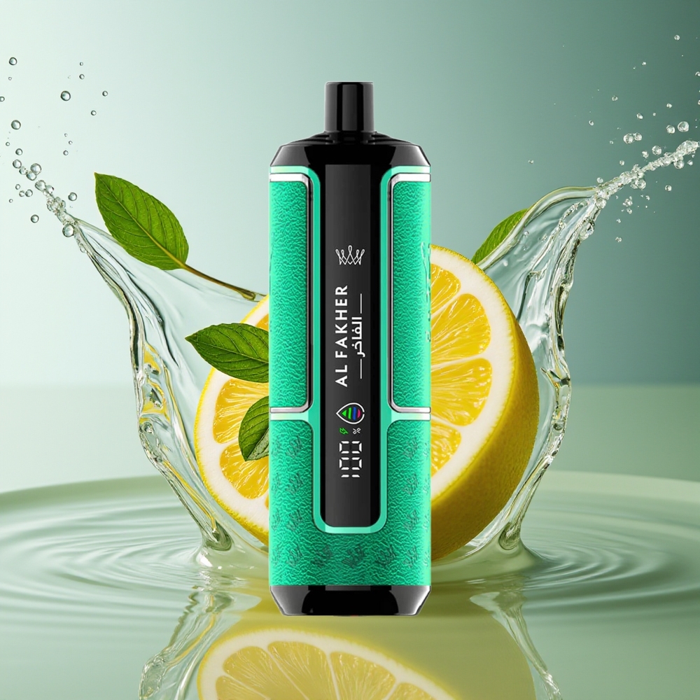 Al Fakher Crown Bar 15K Hypermax Citroen Munt Hypermax Wegwerp Vape Kit