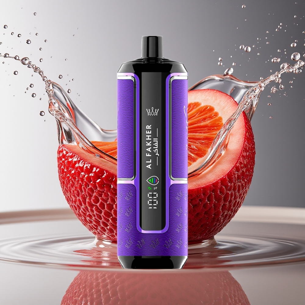 Al Fakher Crown Bar 15K Hypermax Wegwerp Vape Kersenfestijn 22ml 600mAh Type-C DTL 6mg