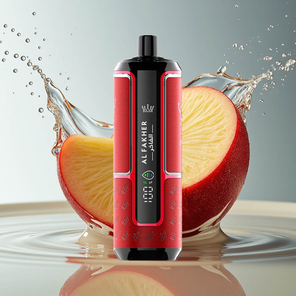 Al Fakher Crown Bar 15K Hypermax Wegwerp Vape Twee Appel 22ml 600mAh Type-C