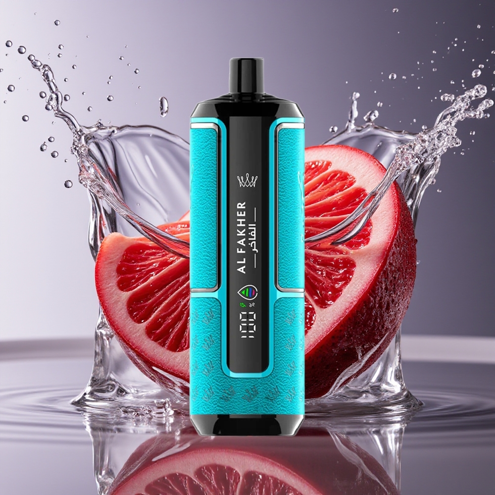 Al Fakher Crown Bar 15K Hypermax Zwarte Bes Ijs Hypermax Wegwerp Vape Kit