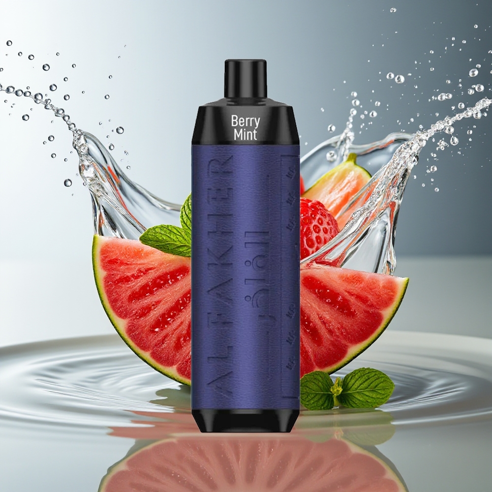 Al Fakher Crown Bar 8000 Bes Wegwerp Vape Bessen Munt 600mah 18ml 5mg