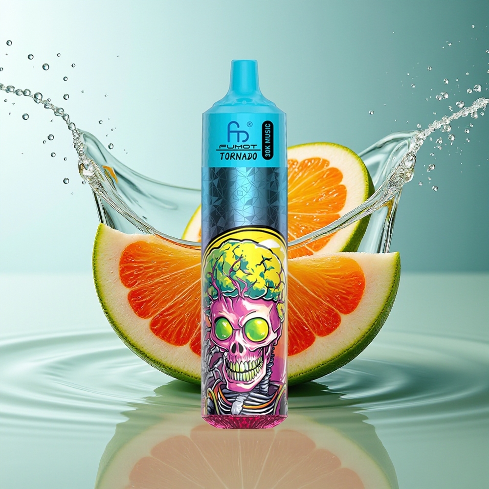 Fumot Randm Tornado 30000 Puffs 30mL 5% Munt IJs Mesh Oplaadbaar LED