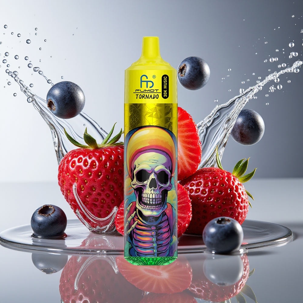 Fumot Randm Tornado 30000 Puffs Aardbei Bosbes Framboos 30mL 5% 600mAh