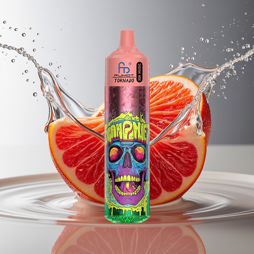 Fumot Randm Tornado 30000 Puffs Drie Kersen 30mL 5% Mesh LED 600mAh