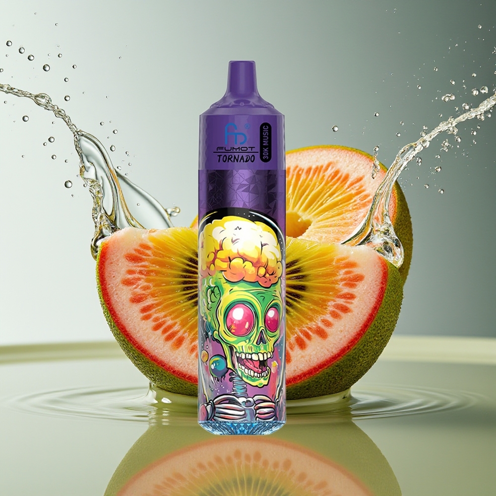 Fumot Randm Tornado 30000 Puffs Kiwi Passievrucht Guave 30mL 5% 600mAh LED