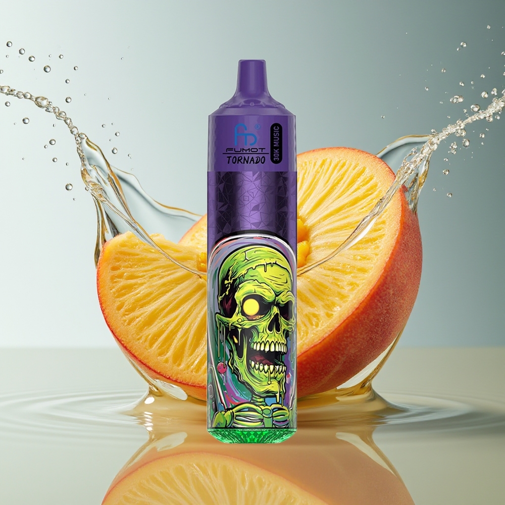 Fumot Randm Tornado 30000 Puffs Perzik Mango Ananas 30mL 600mAh LED