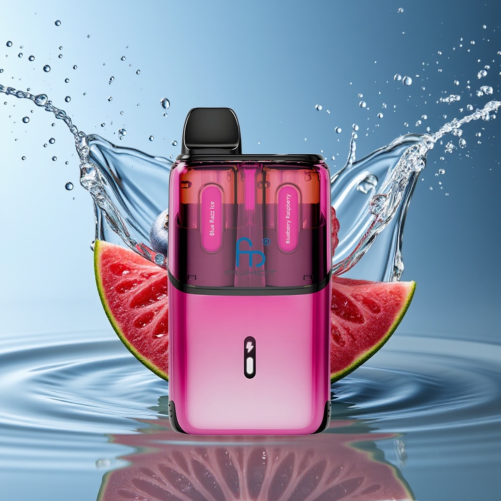 Fumot Ultra T32000 32000 Puffs Blauwe Razz IJs - Blauwe Bes Framboos Type-C Opladen