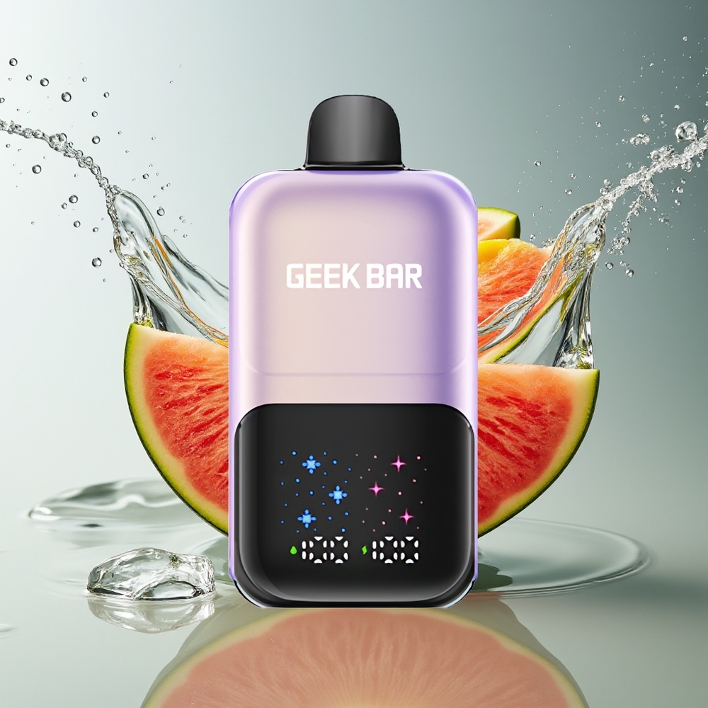 GEEK BAR 2GO 50000 Peper Mango Watermeloen IJs Groot Scherm Aanpasbare Koelte Oplaadbaar