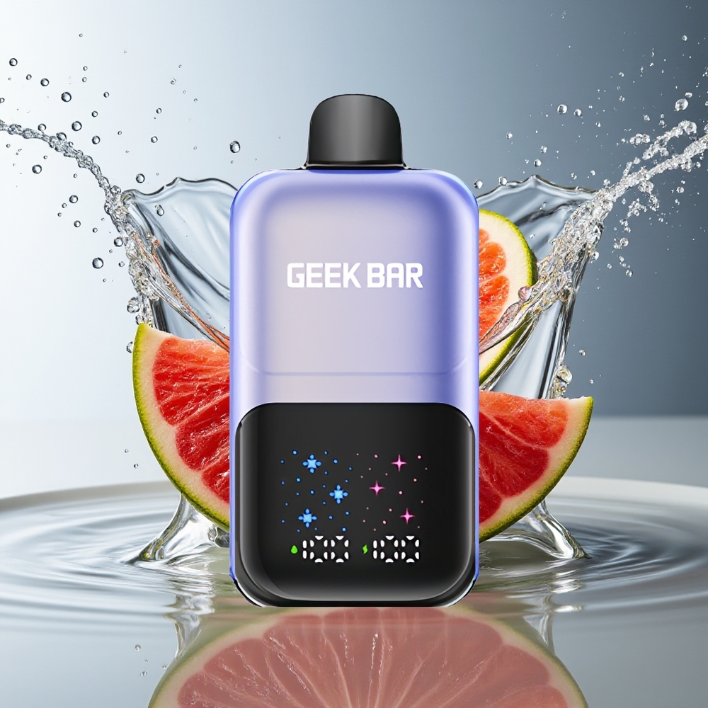 GEEK BAR 2GO 50000 Puffs Gemengde Bessen IJs Interactief Scherm Dual Tank 20ml