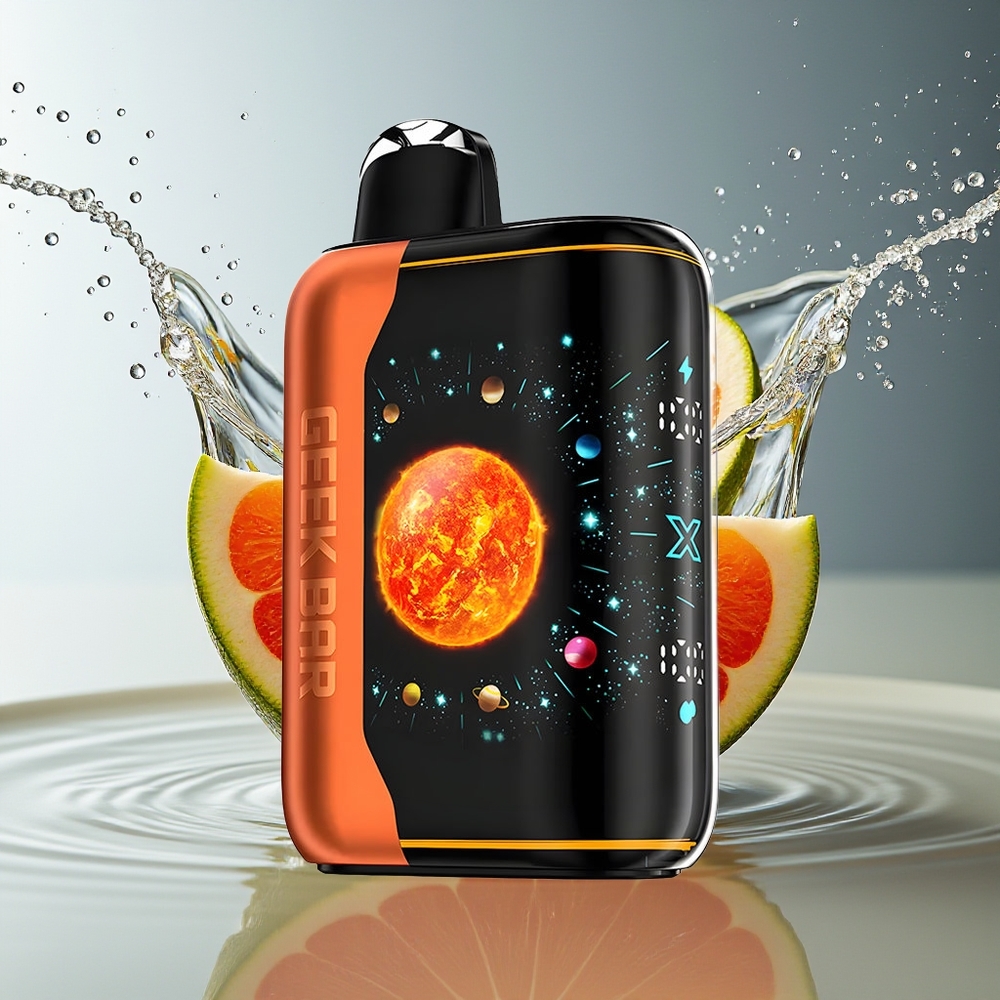 GEEK BAR Platinum Edition 25000 Puffs Punch Matte Platinum Staal Dynamesh 20mL 2% Nicotine