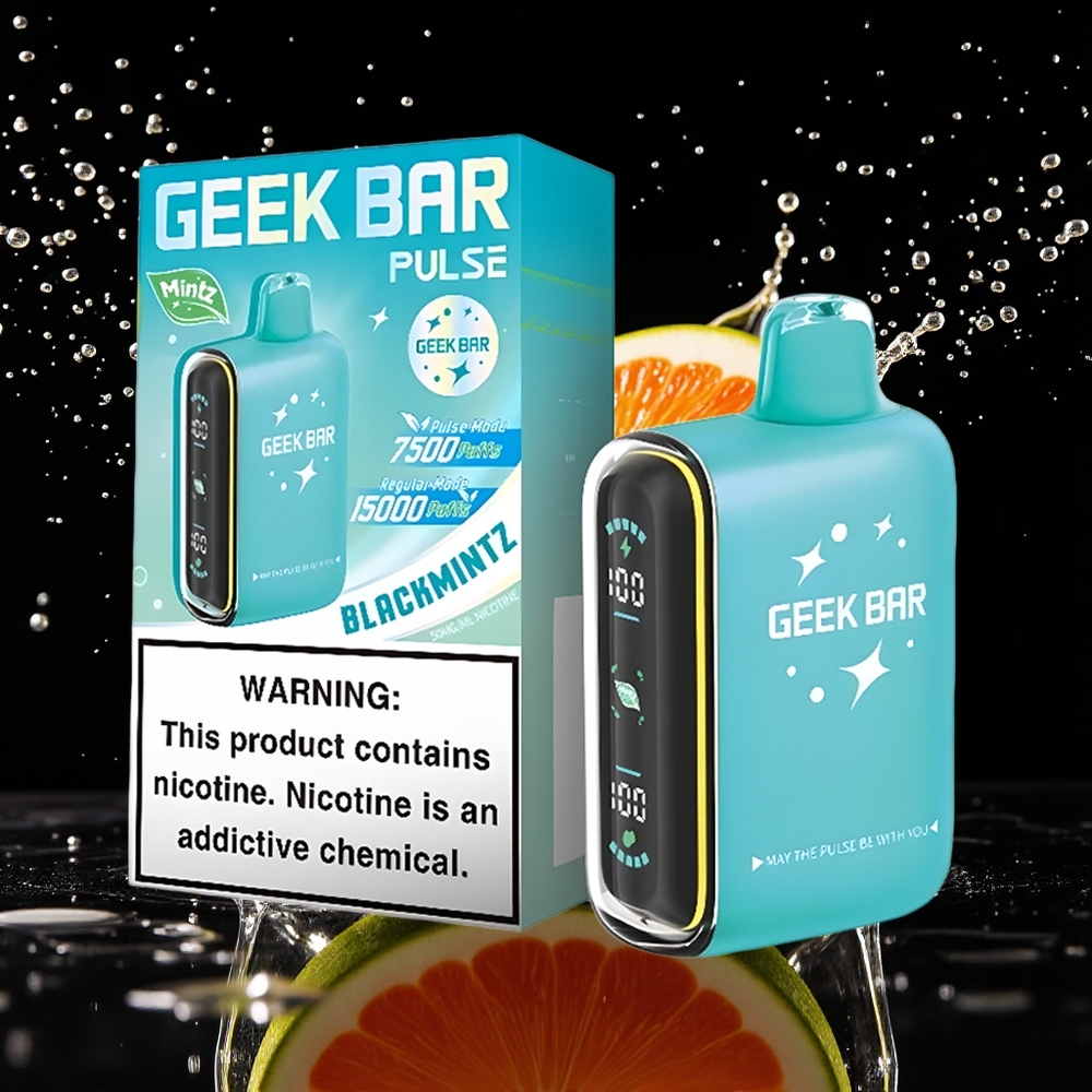 GEEK BAR Pulse 15000 Peuken Munt Editie 16ML 5% USB-C Luchtstroom