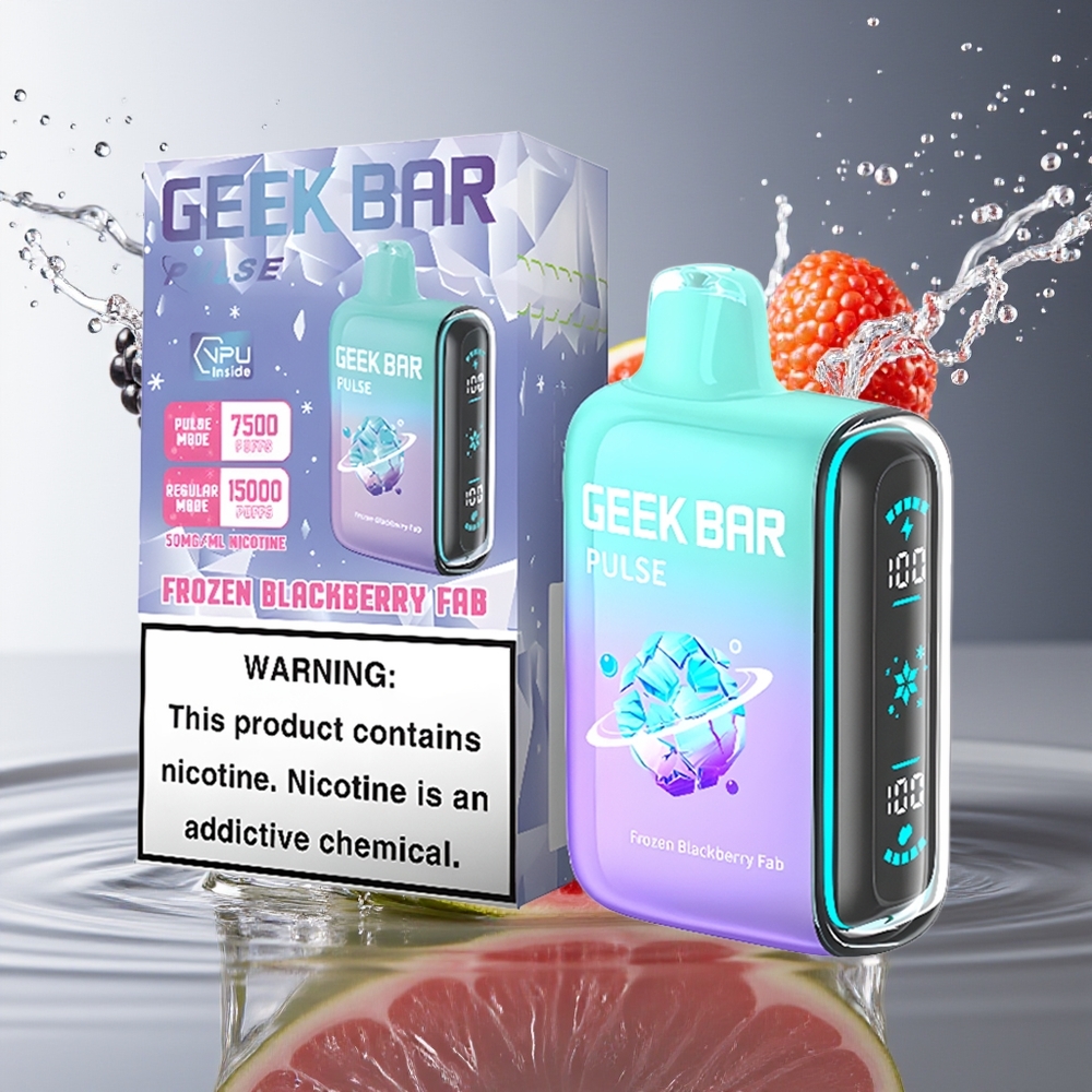 GEEK BAR Pulse 15000 Puffs 16ML 5% Bevroren Editie USB-C 650mAh