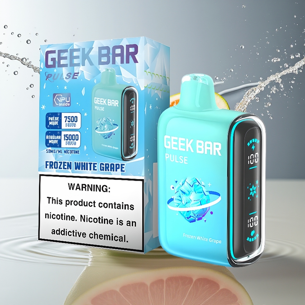GEEK BAR Pulse 15000 Puffs 16ML 5% Bevroren Editie USB-C 650mAh