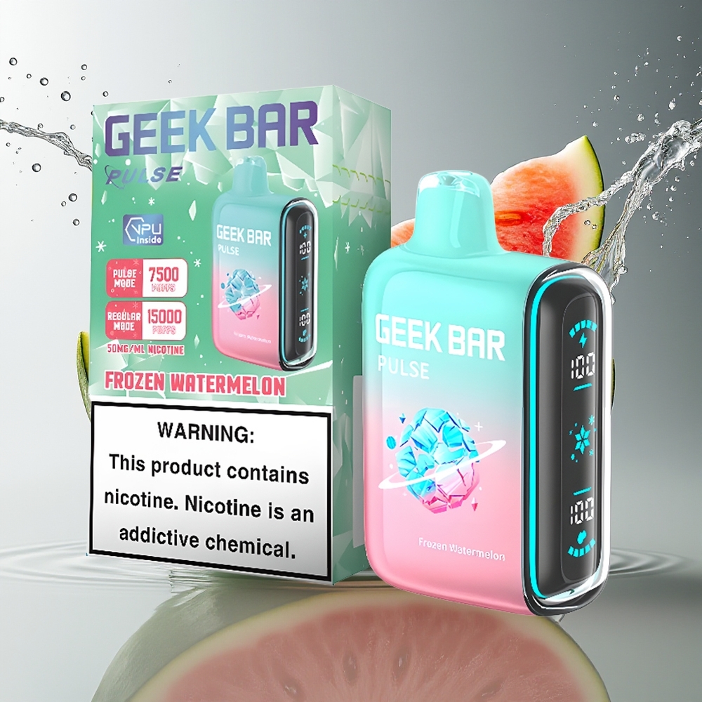GEEK BAR Pulse 15000 Puffs 16ML 5% Bevroren Editie USB-C 650mAh