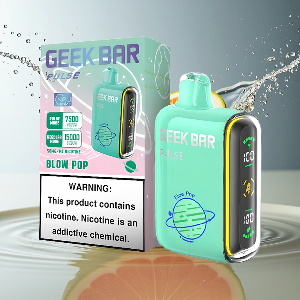 GEEK BAR Pulse 15000 Puffs 16ML 5% Nicotine USB-C Planeet Editie