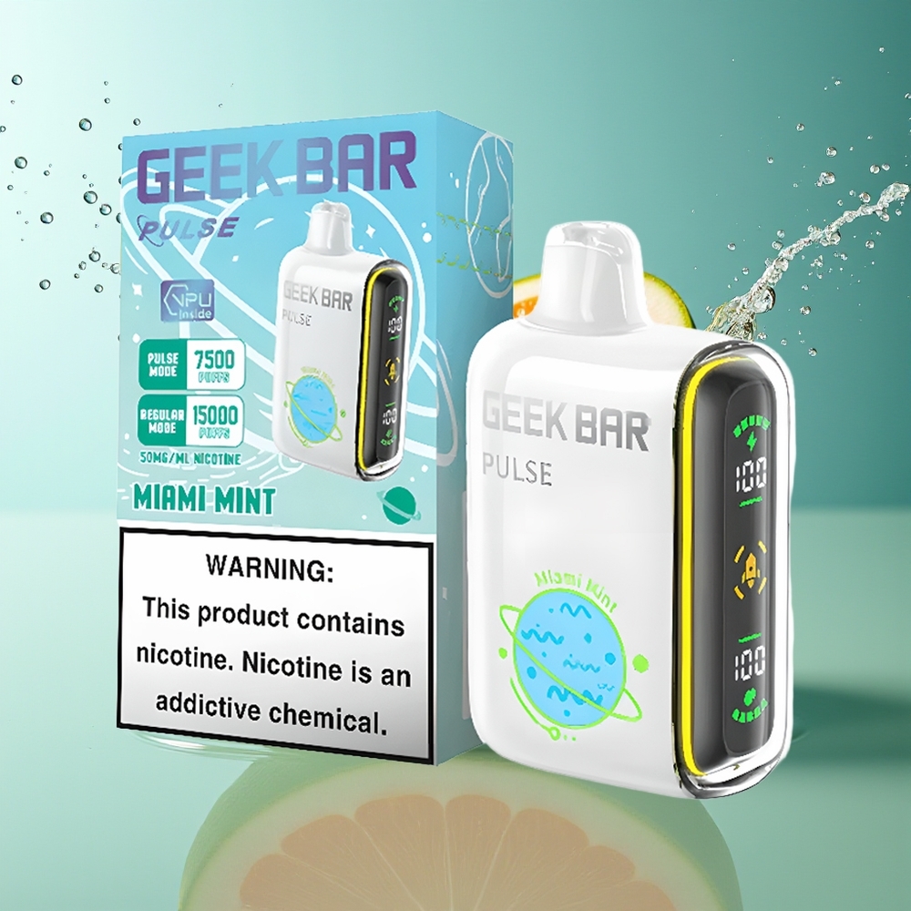GEEK BAR Pulse 15000 Puffs 16ML 5% Nicotine USB-C Planeet Editie