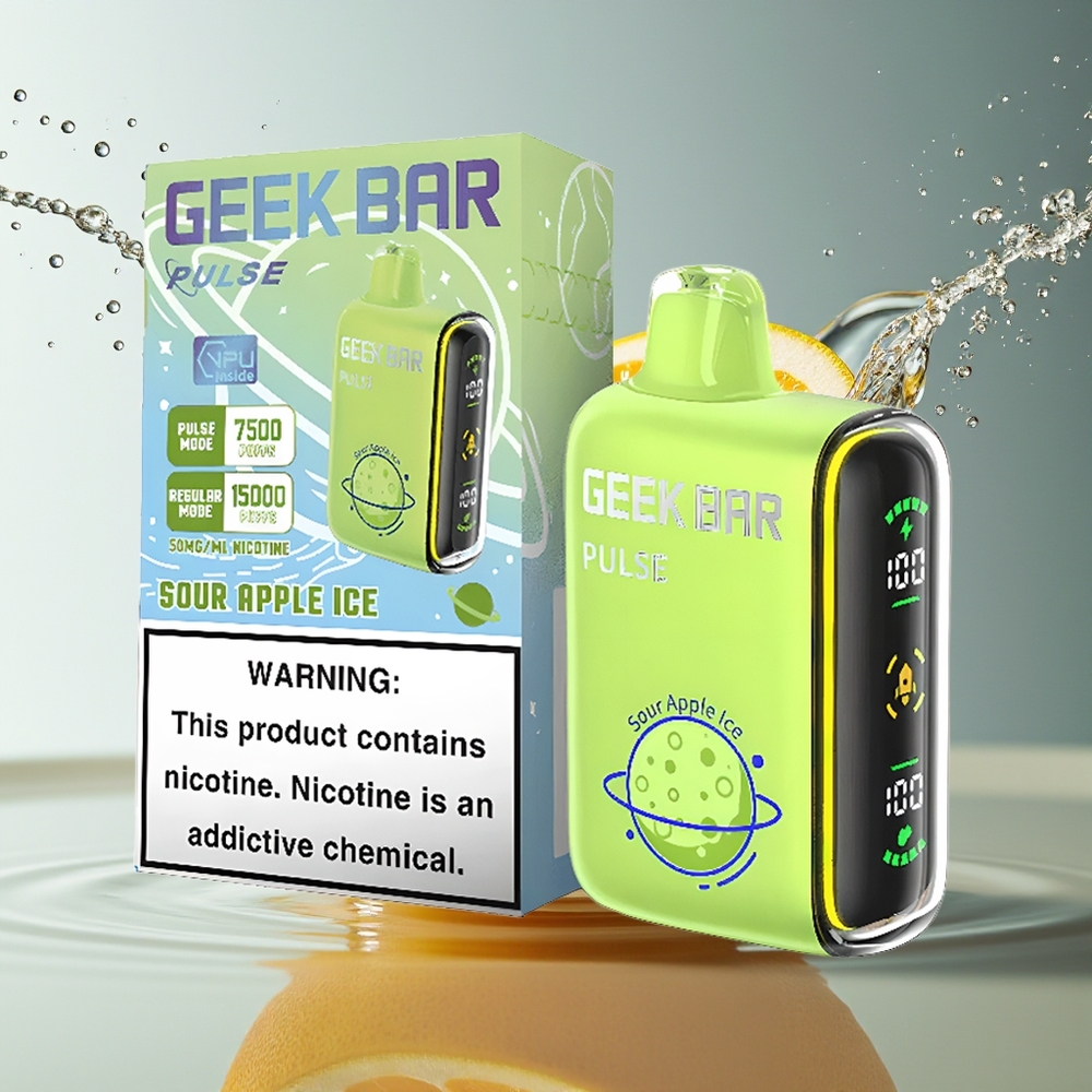 GEEK BAR Pulse 15000 Puffs 16ML 5% Nicotine USB-C Planeet Editie