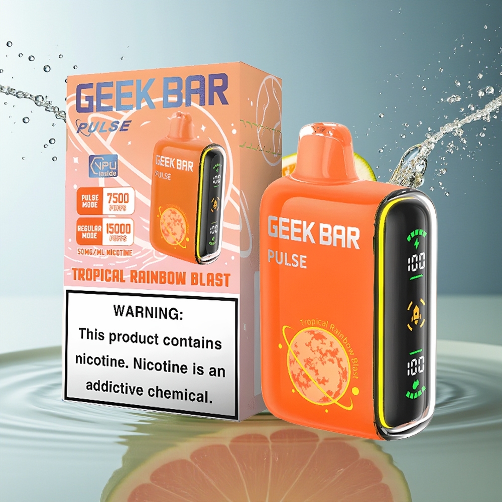 GEEK BAR Pulse 15000 Puffs 16ML 5% Nicotine USB-C Planeet Editie
