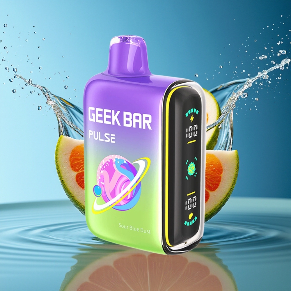 GEEK BAR Pulse 15000 Puffs Wegwerp Vape Zure Editie 16ML 5% USB-C