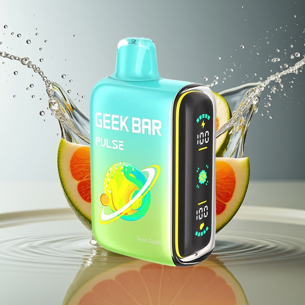 GEEK BAR Pulse 15000 Puffs Wegwerp Vape Zure Editie 16ML 5% USB-C