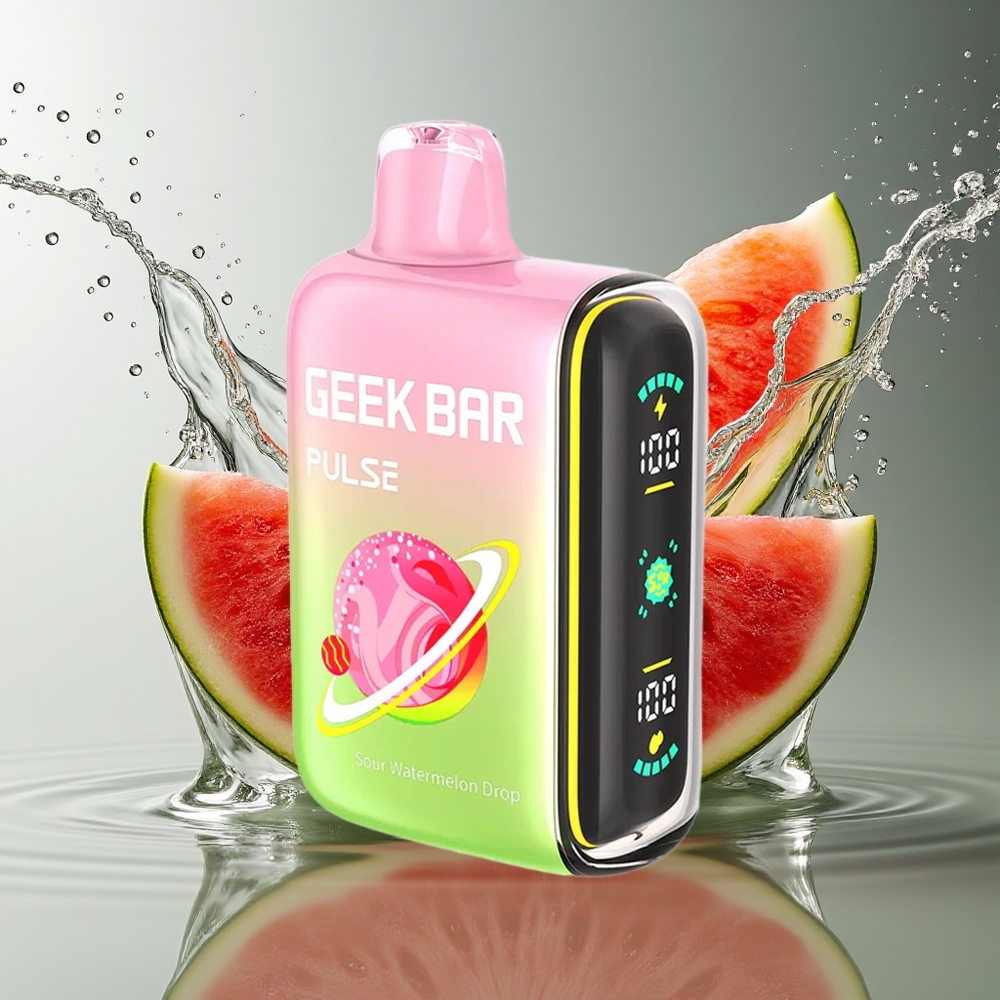 GEEK BAR Pulse 15000 Puffs Wegwerp Vape Zure Editie 16ML 5% USB-C