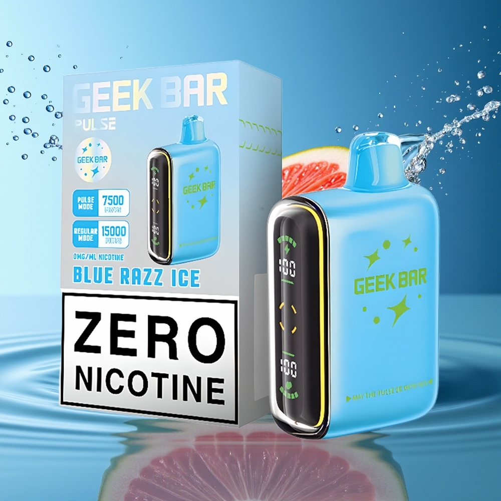GEEK BAR Pulse 15000 Trekken 16ML Vloeistof USB-C Luchtstroom Aanpasbaar Nul Nicotine