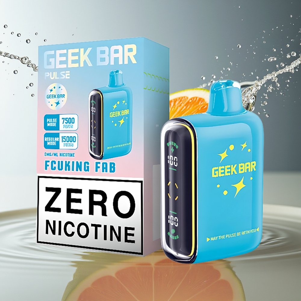 GEEK BAR Pulse 15000 Trekken 16ML Vloeistof USB-C Luchtstroom Aanpasbaar Nul Nicotine