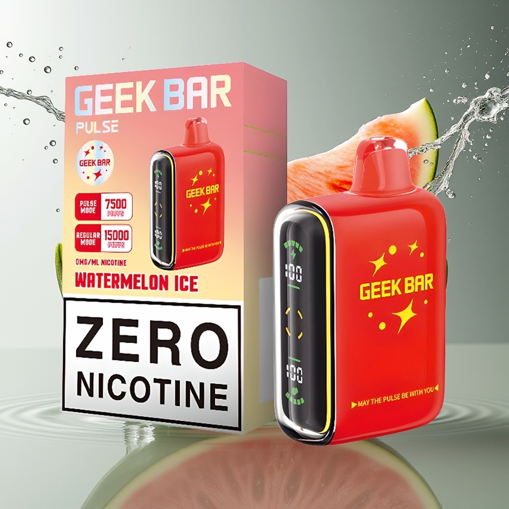 GEEK BAR Pulse 15000 Trekken 16ML Vloeistof USB-C Luchtstroom Aanpasbaar Nul Nicotine