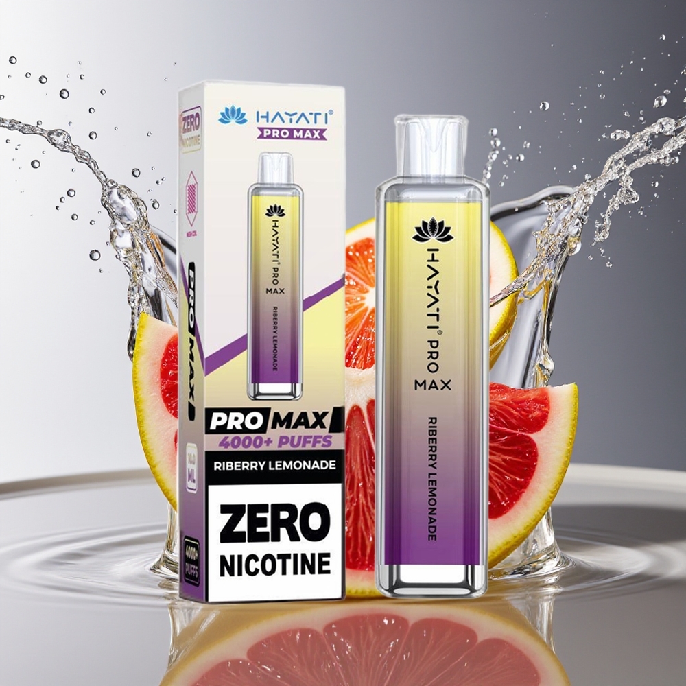 Hayati Pro Max 4000 Puffs Wegwerp Vape Frambozen Citroen 2ml TPD 1400mAh