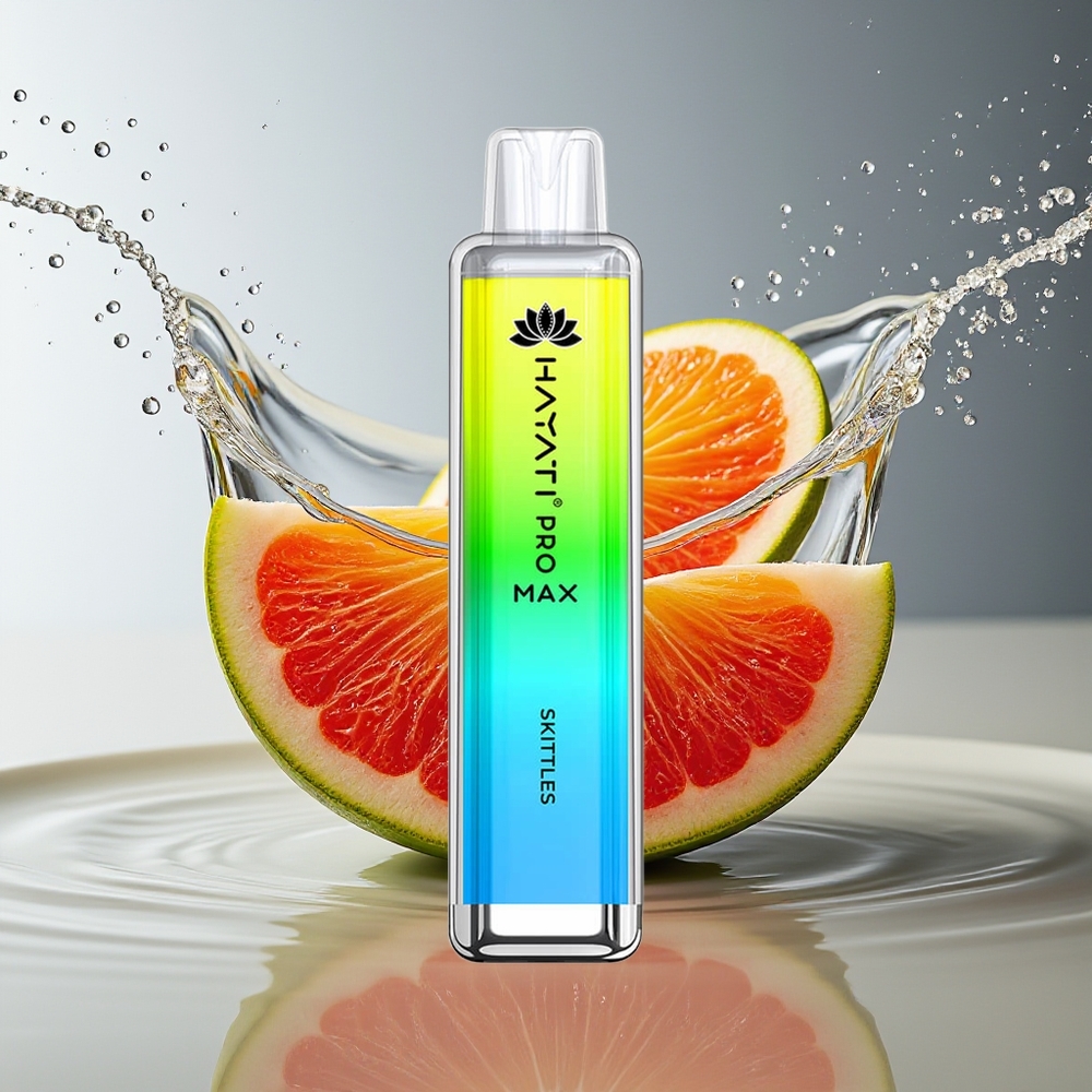Hayati Pro Max 4000 Puffs Wegwerp Vape Regenboog 2% 1400mAh TPD