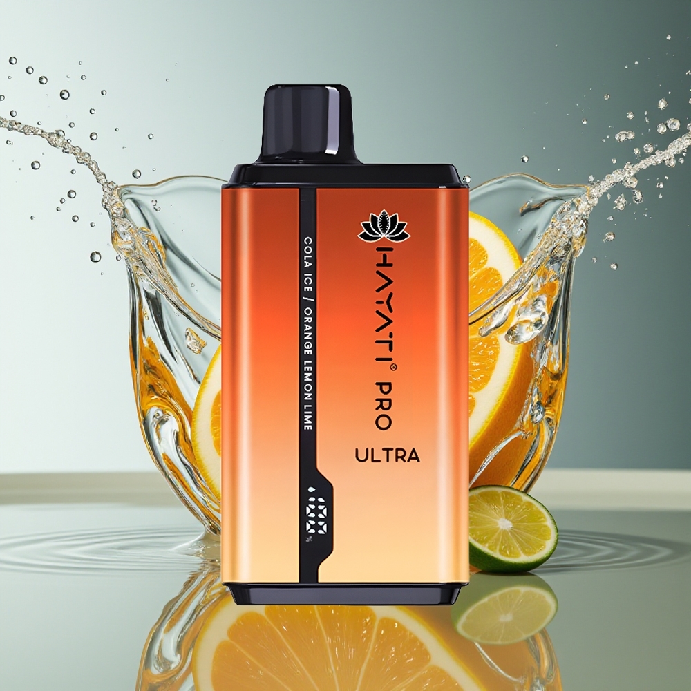 Hayati Pro Ultra 15000 Cola Ijs Oranje Citroen & Limoen 850mAh 2x12ml