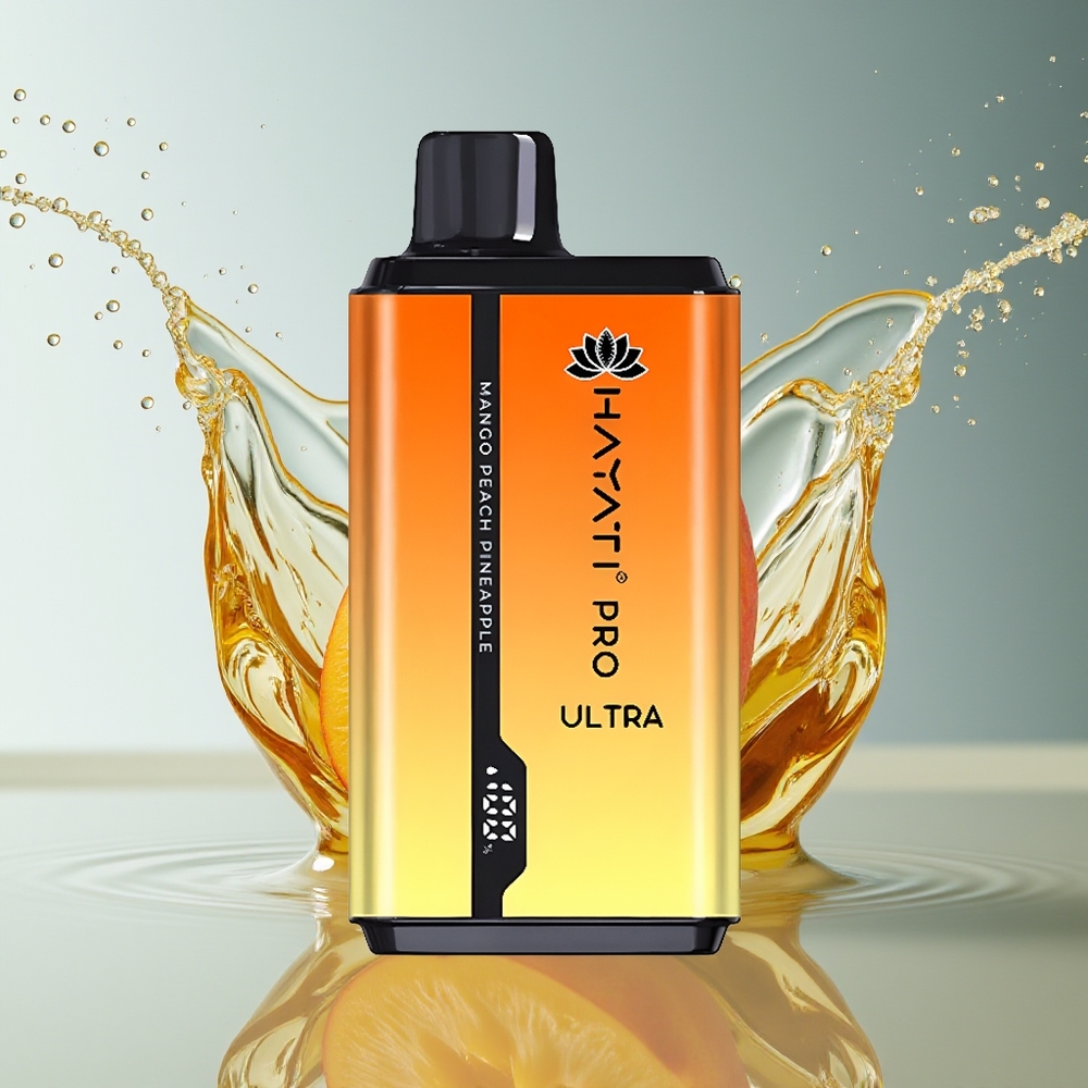 Hayati Pro Ultra 15000 Puffs Mango Perzik Ananas 850mAh 24ml 2%