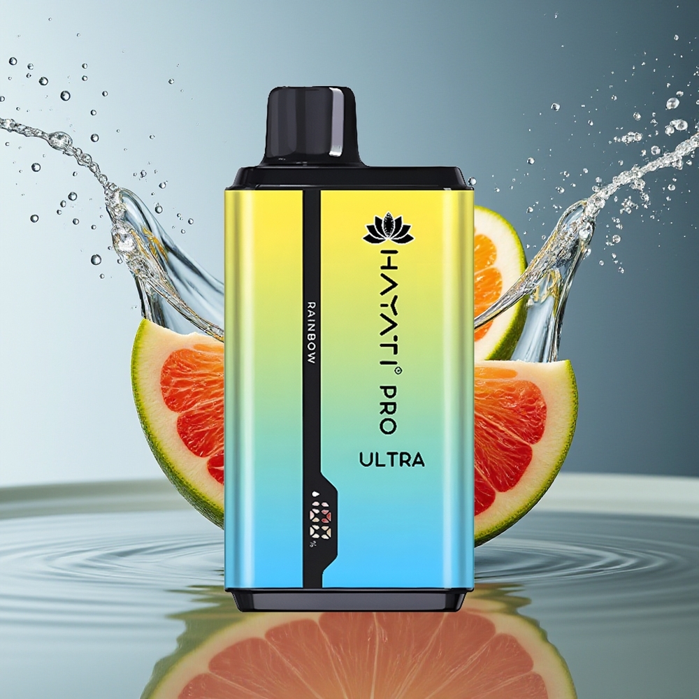 Hayati Pro Ultra 15000 Puffs Regenboog 2x12ml 2% 49 Smaken 850mAh