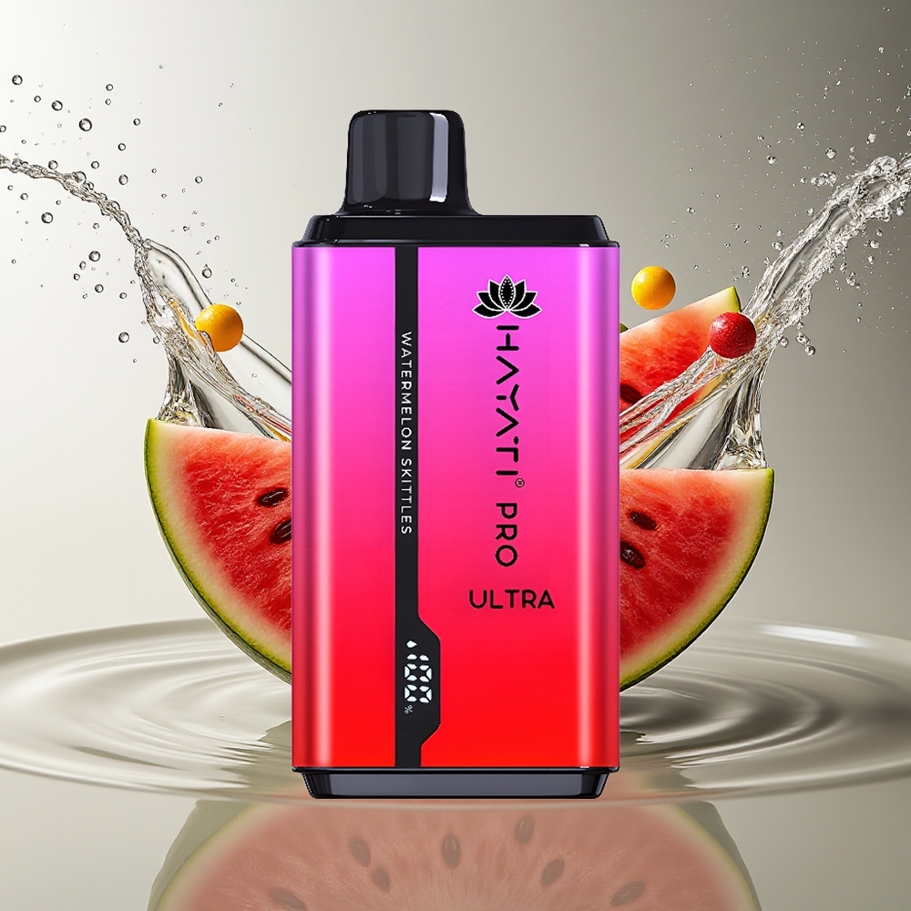 Hayati Pro Ultra 15000 Puffs Watermelon Skittles 850mAh 24ml 2%