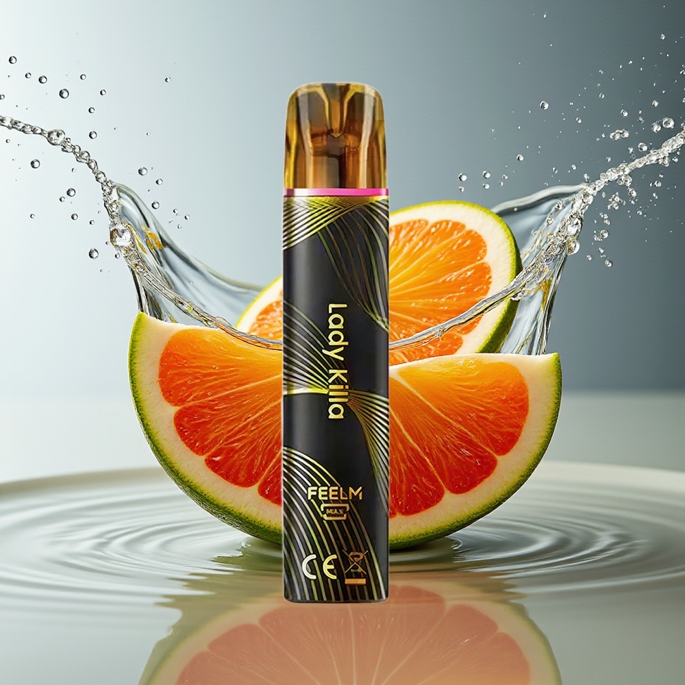 JNR Black&Golden 800 Lady Killa Wegwerp Vape 550mAh 2ml 2% Nicotine