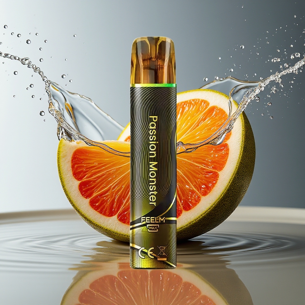 JNR Black&Golden 800 Passion Monster Wegwerp Vape 550mAh 2ml 2% Nicotine TPD