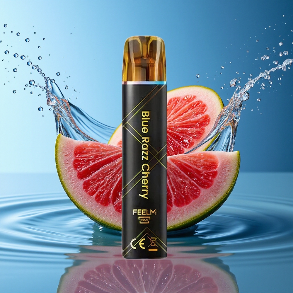 JNR Black&Golden 800 Puffs Wegwerp Vape Blauwe Framboos Kers 550mAh 2ml 2%
