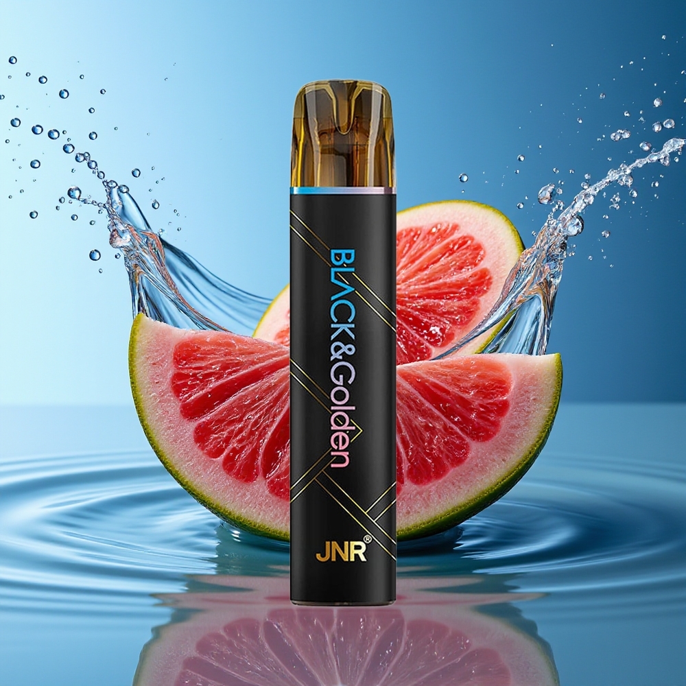 JNR Black&Golden 800 Puffs Wegwerp Vape Blauwe Framboos Kers 550mAh 2ml 2%