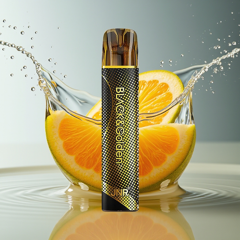 JNR Black&Golden 800 Puffs Wegwerp Vape Drievoudige Mango 550mAh 2ml 2%