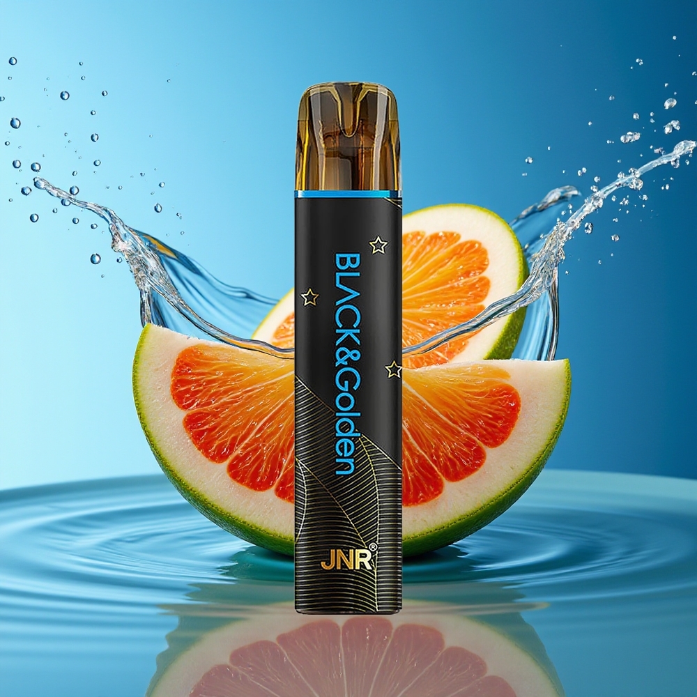 JNR Black&Golden 800 Puffs Wegwerp Vape Meneer Blauw 2% 550mAh 2ml TPD