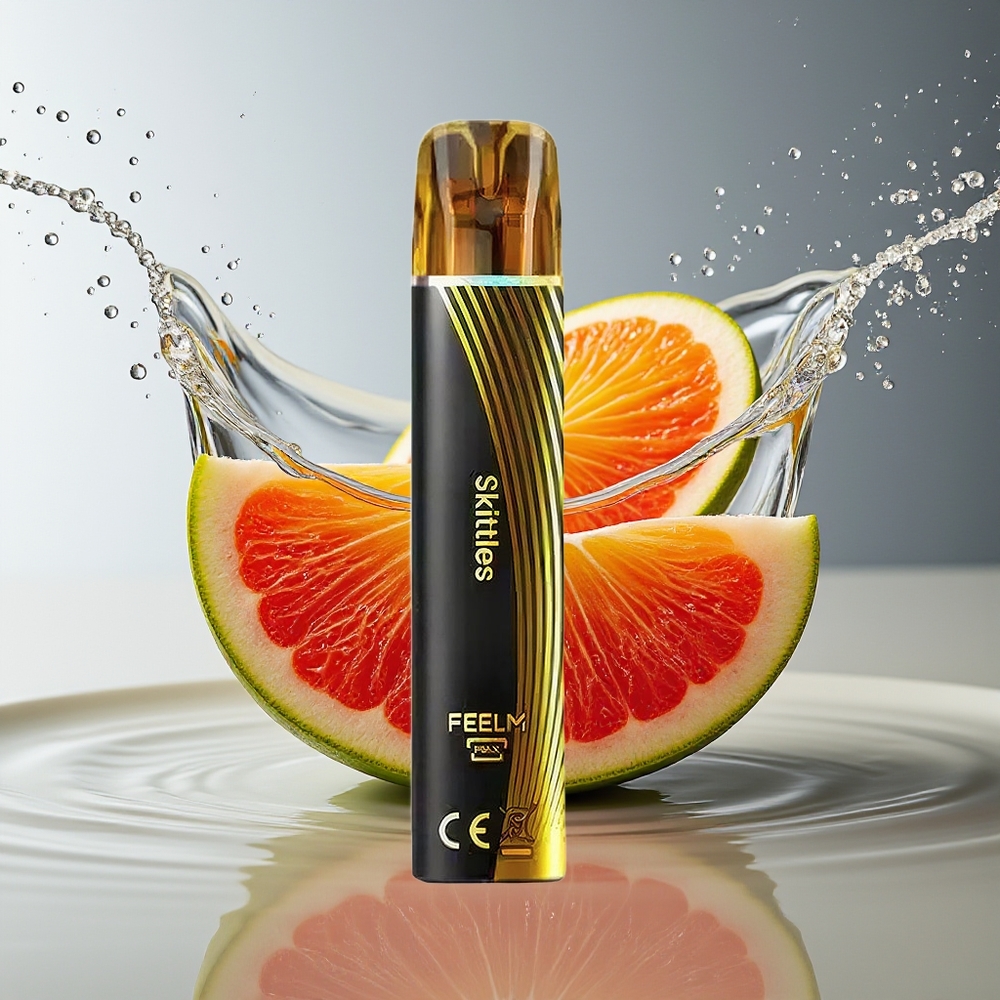 JNR Black&Golden 800 Puffs Wegwerp Vape Regenboog 2% Nicotine TPD 550mAh